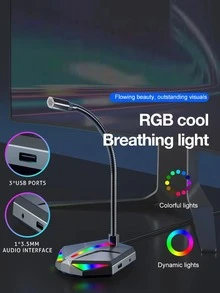 1 pieza Micrófono ordenador - Negro - Ver 4