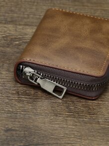 DE LI BI Hombres Organizador de tarjetas multitarjeta con gráficos de letras para almacenar tarjetas de crédito. Regalo para el padre, regalos para papá, accesorios de regalo para hombres de negocios, trabajadores de cuello blanco, ligero y portátil. Regalo para hombre en vacaciones, aniversarios o cumpleaños. - Marrón Mocha - Ver 5