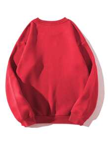 SHEIN LUNE 聖誕圖案保暖衛衣