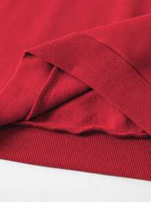 SHEIN LUNE 聖誕圖案保暖衛衣