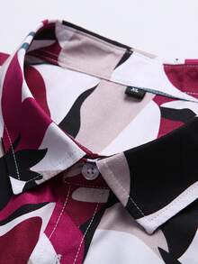 NITAGUT Men Allover Floral Print Shirt - Multicolor - View 4