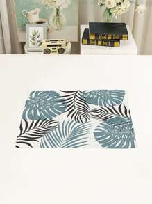 1pc Tropical Print Placemat - Multicolor - View 1