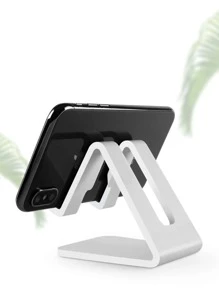 書桌手機&平板電腦支架,通用輕便便攜支架適用於,固定的電話架 - 白色 - 查看 3