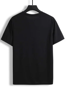 Manfinity LEGND Tops Nam Hoạt hình Đường phố - màu đen - Xem 2