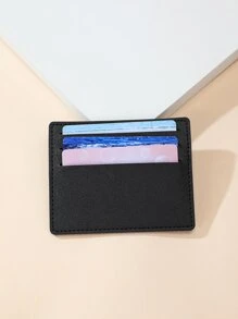 Thẻ ID di động nhẹ Thẻ nhân viên văn phòng cho nữ Ngày lễ Kỷ niệm Quà tặng sinh nhật Phụ kiện Quà tặng cho giáo viên Đồ dùng học tập Quà tặng giáo viên Ví đựng thẻ trở lại trường Ví đựng danh thiếp Ví đựng thẻ tín dụng Phụ nữ Ví mini cho phụ nữ Ví đựng thẻ - màu đen - Xem 3