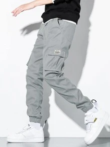 Manfinity EZcore Men Flap Pocket Cargo Trousers