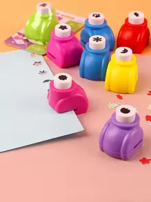 2pcs Geometric & Fruit Design Random Embossing Device - Multicolor - View 1