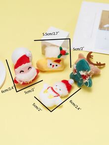 5 cái Giáng sinh lông tơ Đồ Chơi Đối với Mèo Và Chó , Giáng sinh Squishy Đồ Chơi , Giáng Sinh
 Đồ Chơi Căng thẳng Sự lo lắng Đối với Thú cưng - Nhiều màu - Xem 4