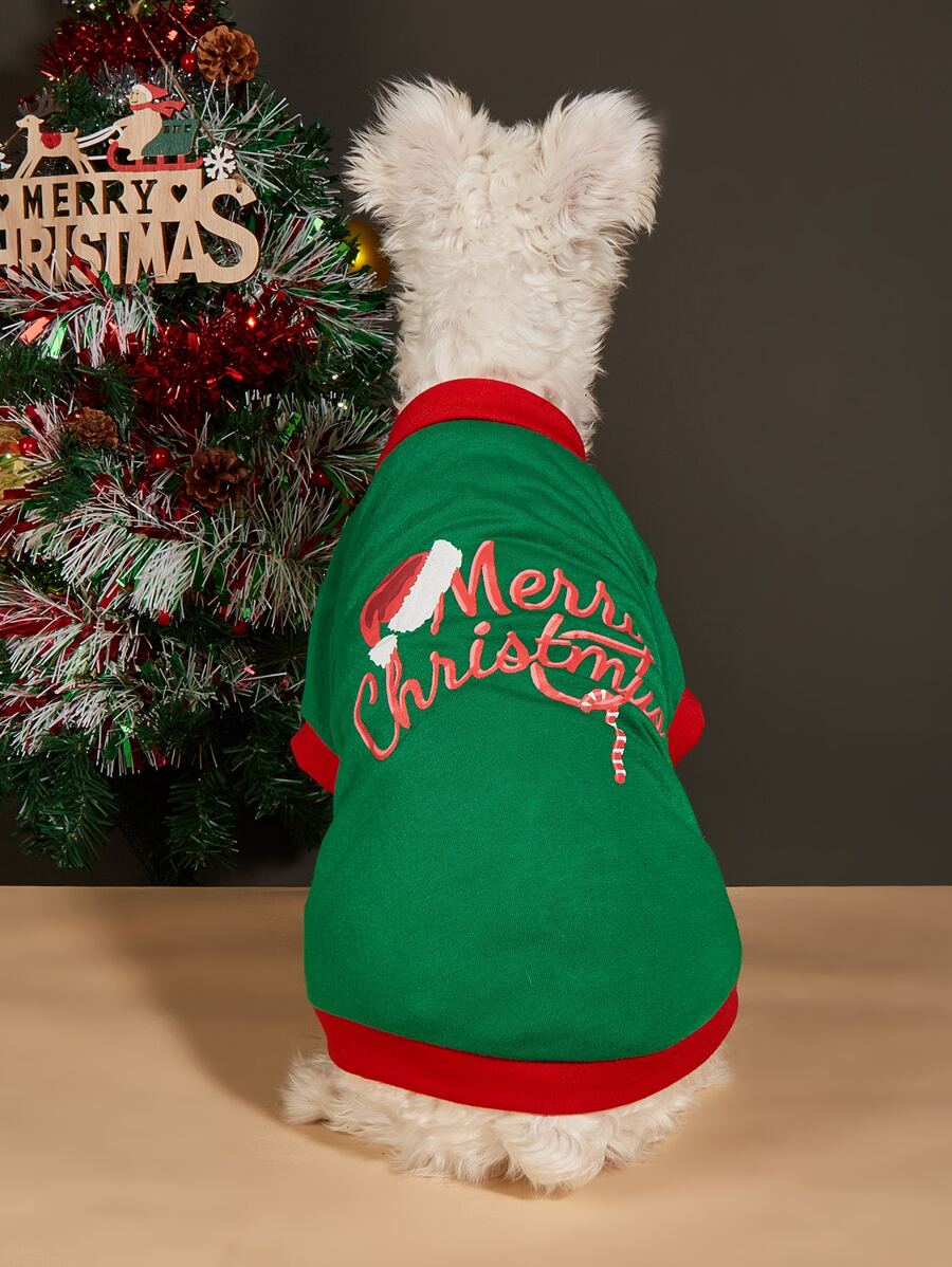 Áo thun Thú cưng - màu xanh lá - Xem 1