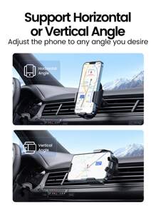 UGREEN Air Vent Car Phone Mount 360º Rotation Phone Holder 4.7-7.2'' Phone Stand Compatible With Iphone Xiao Mi OPPO