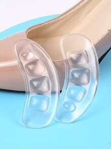 1雙透明防滑前足護理鞋墊 - 無色 - 查看 3