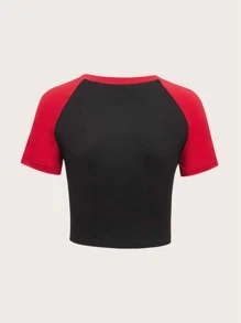 Stevenrhodes Áo thun nữ Khối Màu Lễ Các Thánh Giải trí - Nhiều màu - Xem 2