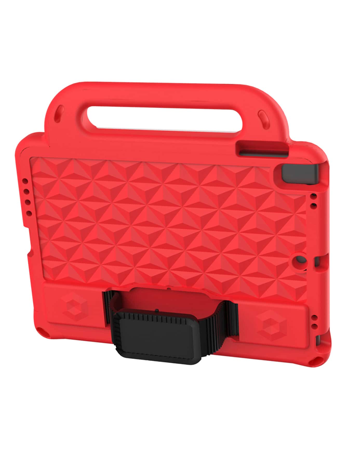 Diamond Textured Case Compatible With iPad With Hand Strap