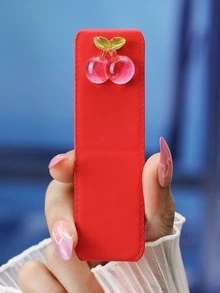 Cherry Decor Phone Grip Holder - Multicolor - View 1