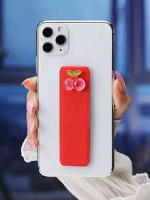 Cherry Decor Phone Grip Holder - Multicolor - View 4