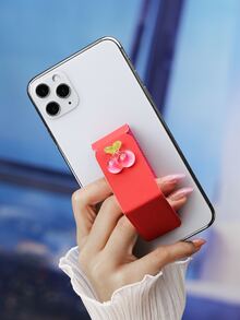 Cherry Decor Phone Grip Holder - Multicolor - View 6