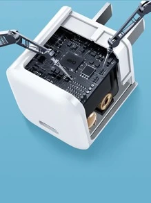 1 pieza Cabeza de cargador rápido 20W - Blanco - Ver 5