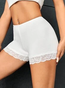 Firerie 蕾絲拼接騎行褲