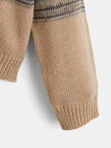 SHEIN Boys Colourblock Jumper - Multicolor - View 4