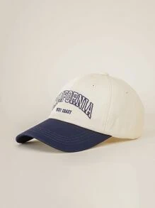 Men Letter Embroidered Baseball Cap Street - Multicolor - View 3