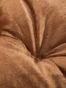 1 pieza Cama para mascotas con estampado de cuadros