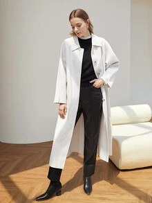 MOTF PREMIUM 100% WOOL MOCK NECK JUMPER - Black - View 4