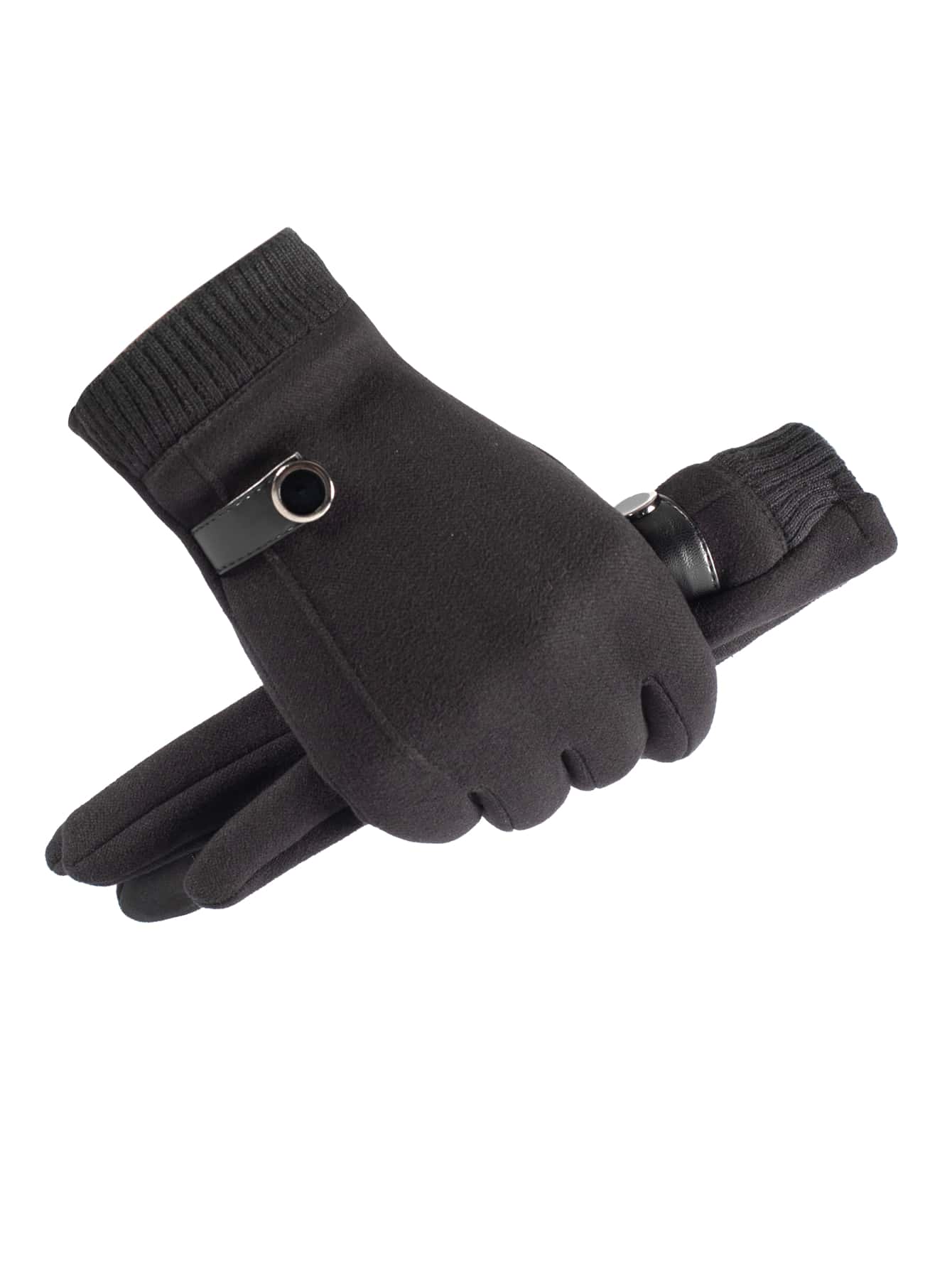 男士孔眼細節手套