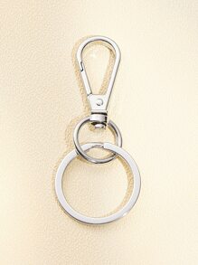 Móc khóa nhẫn nam quyến rũ - Bạc - Xem 1