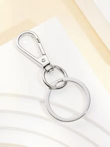 Móc khóa nhẫn nam quyến rũ - Bạc - Xem 2