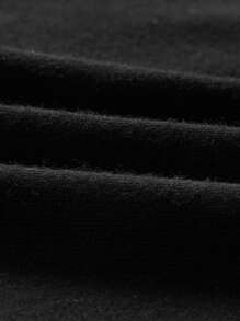 SHEIN ICON Top De Tubo Y2k Con Estampado De Mariposas De Los 90 Y Pedrería - Negro - Ver 3