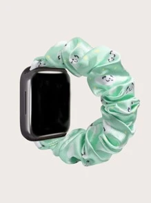 Cartoon Graphic Scrunchie Watchband Tương thích với Apple Watch - Nhiều màu - Xem 2