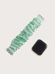 Cartoon Graphic Scrunchie Watchband Tương thích với Apple Watch - Nhiều màu - Xem 3