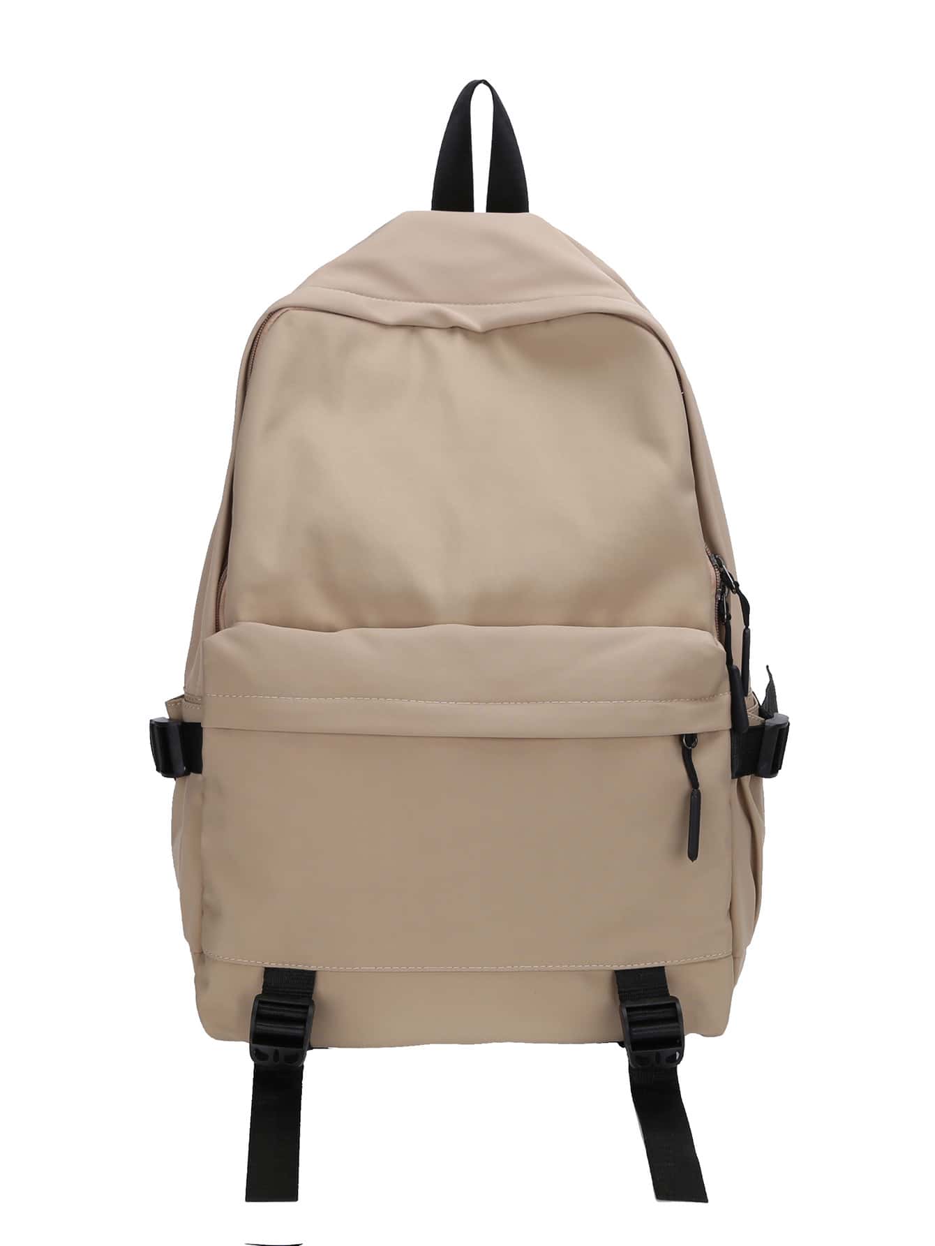 男士雙色休閒背包 - 卡其色 - 查看 1