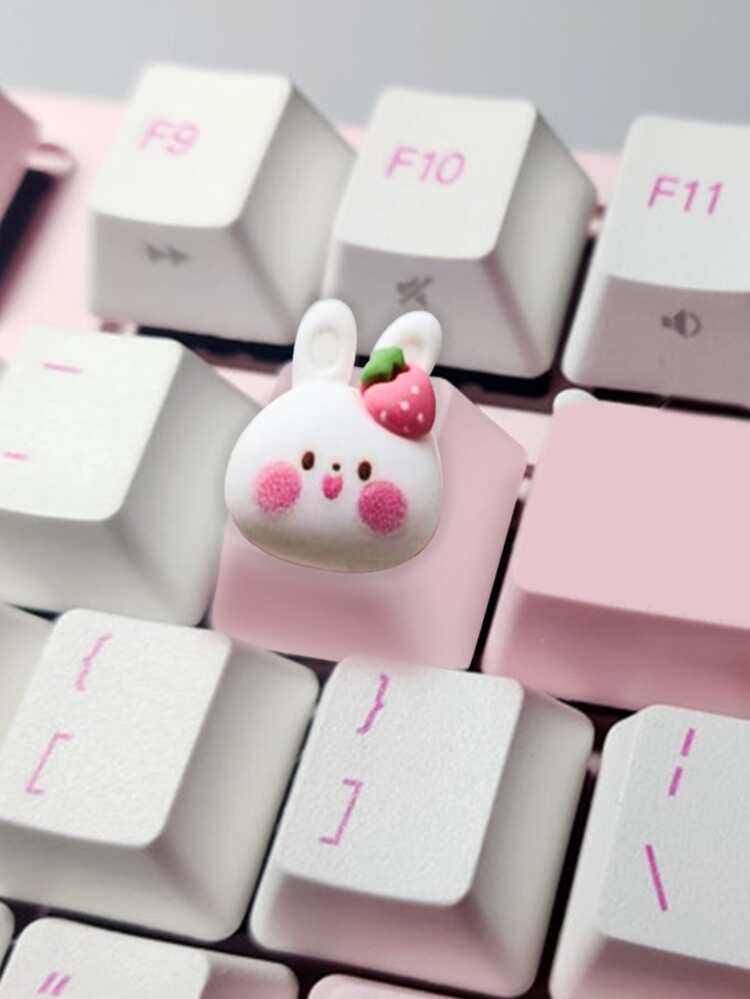 ウサギデコレーション メカニカルキーボード用 キーキャップ | SHEIN JAPAN