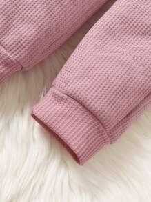 Young Girl 3D Ears Design Thermal Lined Pants