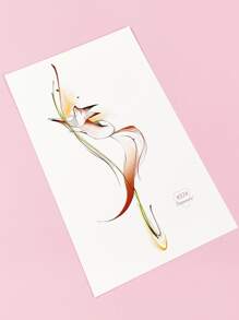 Tiebeauty 1 hình xăm con cáo - Nhiều màu - Xem 4