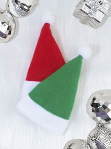 1 pieza Sombrero de color al azar Navidad hámster - Multicolor - Ver 5