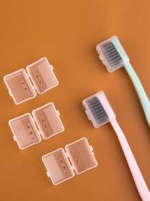 5入組牙刷頭盒 - 無色 - 查看 1