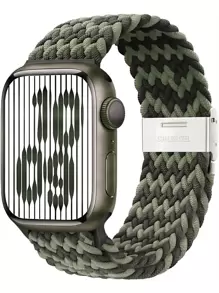 Nylon Watchband Compatible With Apple Watch - Multicolor - View 1