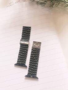 Nylon Watchband Compatible With Apple Watch - Multicolor - View 4