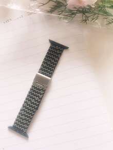 Nylon Watchband Compatible With Apple Watch - Multicolor - View 5