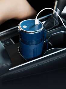 1 pieza Taza recargable portátil a mano jugo - Azul - Ver 2