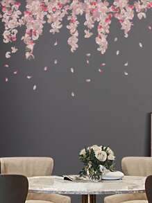 1 Miếng Dán Tường In Hoa, Hiện Đại In Hoa PVC Decal Dán Tường Trang Trí Nhà Cửa - Nhiều màu - Xem 5