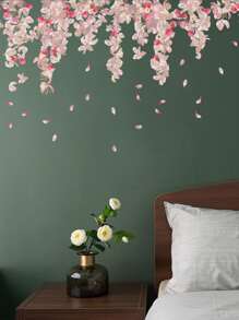 1 Miếng Dán Tường In Hoa, Hiện Đại In Hoa PVC Decal Dán Tường Trang Trí Nhà Cửa - Nhiều màu - Xem 7
