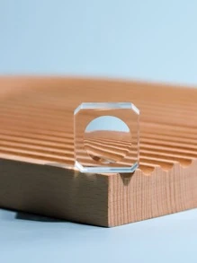 Eyelash Extension Glue Pads, 1pc, Glass Square Reusable Glue Pads