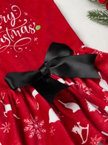 1 pezzo Vestito da Cane di Natale, Gonna per Cucciolo