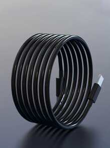 Cáp dữ liệu sạc nhanh Type-C - màu đen - Xem 2