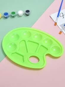 1pc Random Color Plastic Palette - Multicolor - View 2