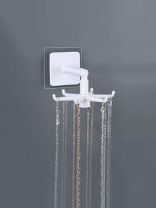 1 pieza Estante de almacenamiento de joya montado en la pared