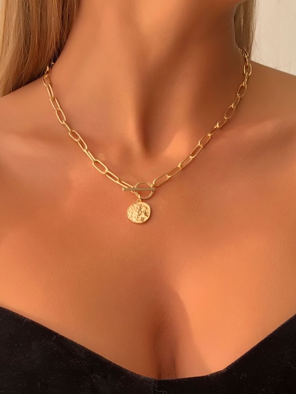 Mydear 圆形吊坠项链